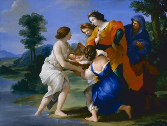 Das Auffinden des Moses